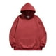 thumbnail image 2 of Sudadera con capucha para hombre, informal, con capucha, cuello redondo, manga larga, sudaderas de color, blusa para hombre, 2 of 4
