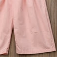 thumbnail image 6 of IZhansean Toddler Kids Baby Girls Autumn Outfits Clothes T-shirt Tops+Long Pants 2PCS Set Pink 1-2 Years, 6 of 7