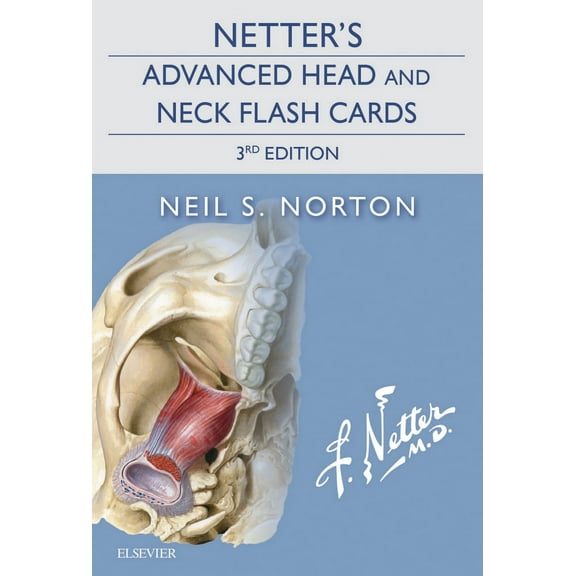 Netter's Advanced Head and Neck Flash Cards