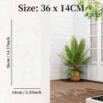 thumbnail image 5 of Welcome Sign Stencil, Large Letter Stencils for Painting on Wood Reusable Porch and Front Door Vertical Decorating, 5 of 10