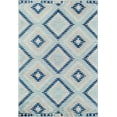 thumbnail image 5 of Soleil BR30I Ice Blue Tribal Moroccan blue Area Rug, 5'x7', 5 of 10