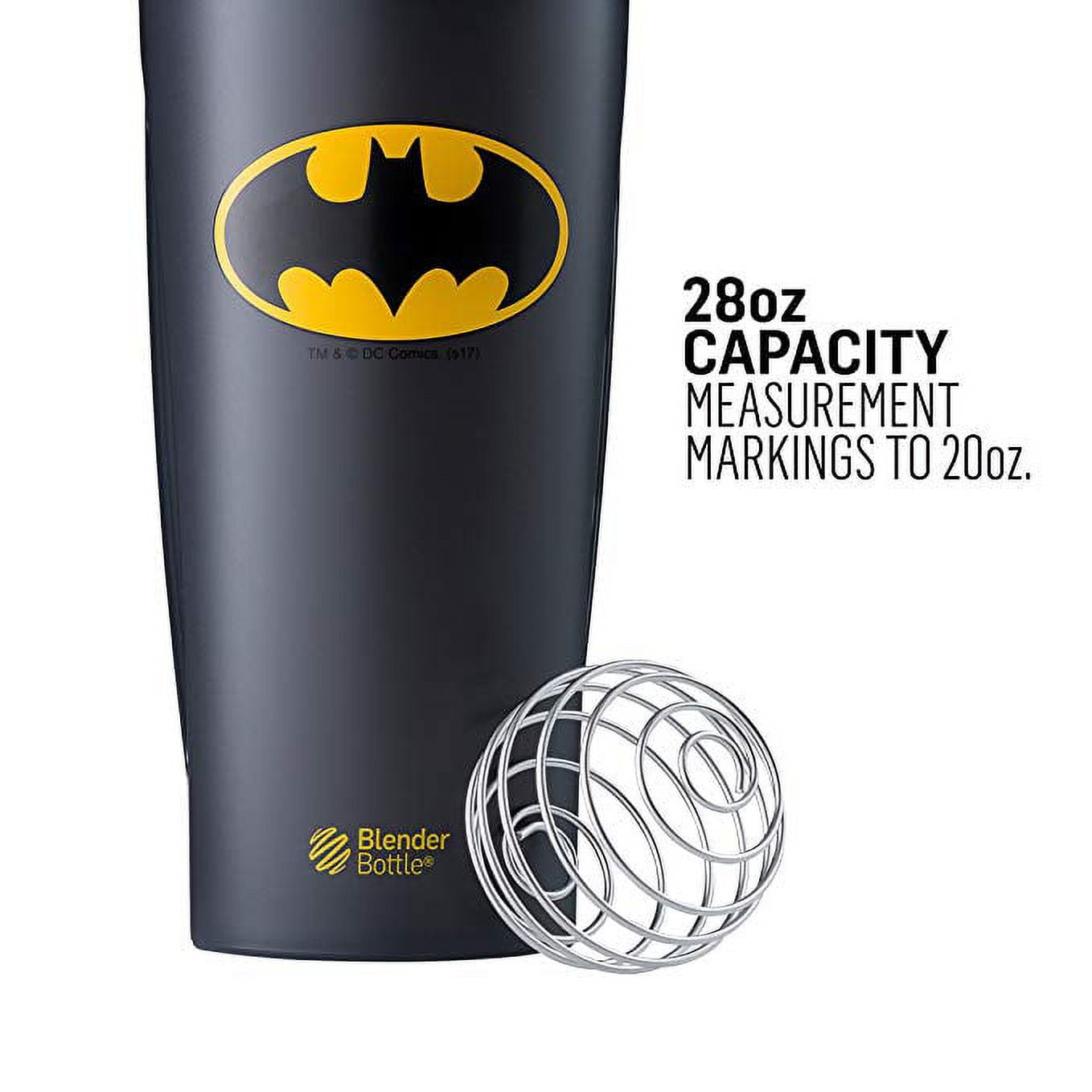 BATMAN NOTES — Blender Bottle 28-Ounce DC Comics Shaker Bottles