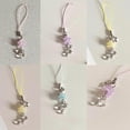 thumbnail image 6 of LICEWO Y2k Phone Charm Star Jellyfish Pendant Keychain Phone Chain Strap Lanyard Backpack Ornament Bag Accessory Car Key Holder, 6 of 15