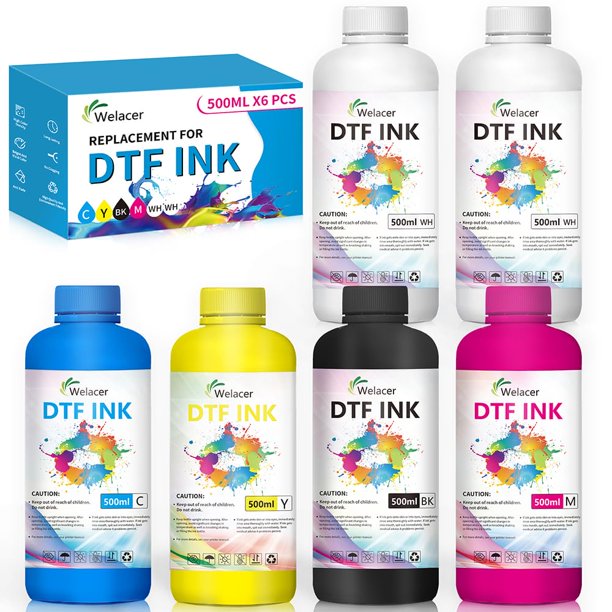 Kit de conversión de tinta DTF Welacer para I3200 XP600 R1390 L1800