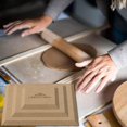thumbnail image 6 of Square Ceramics Plate Forming Molds Wooden Pottery Molds Clay Pottery Molding Tools Ceramics Dish Plate Slump Mold MDF Pottery Forms for Handbuilding Plates DIY Craft Supplies 7.9 Inch BurlyWood 1pc, 6 of 9