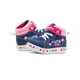 thumbnail image 3 of Tenis Bota Bubble Gummers® Con Luces Para Niña Corazones azul marino 16, 3 of 7