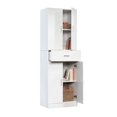 thumbnail image 3 of Sauder Armoire de Rangement en Bois Manufacturé Finition Blanche, 3 of 11