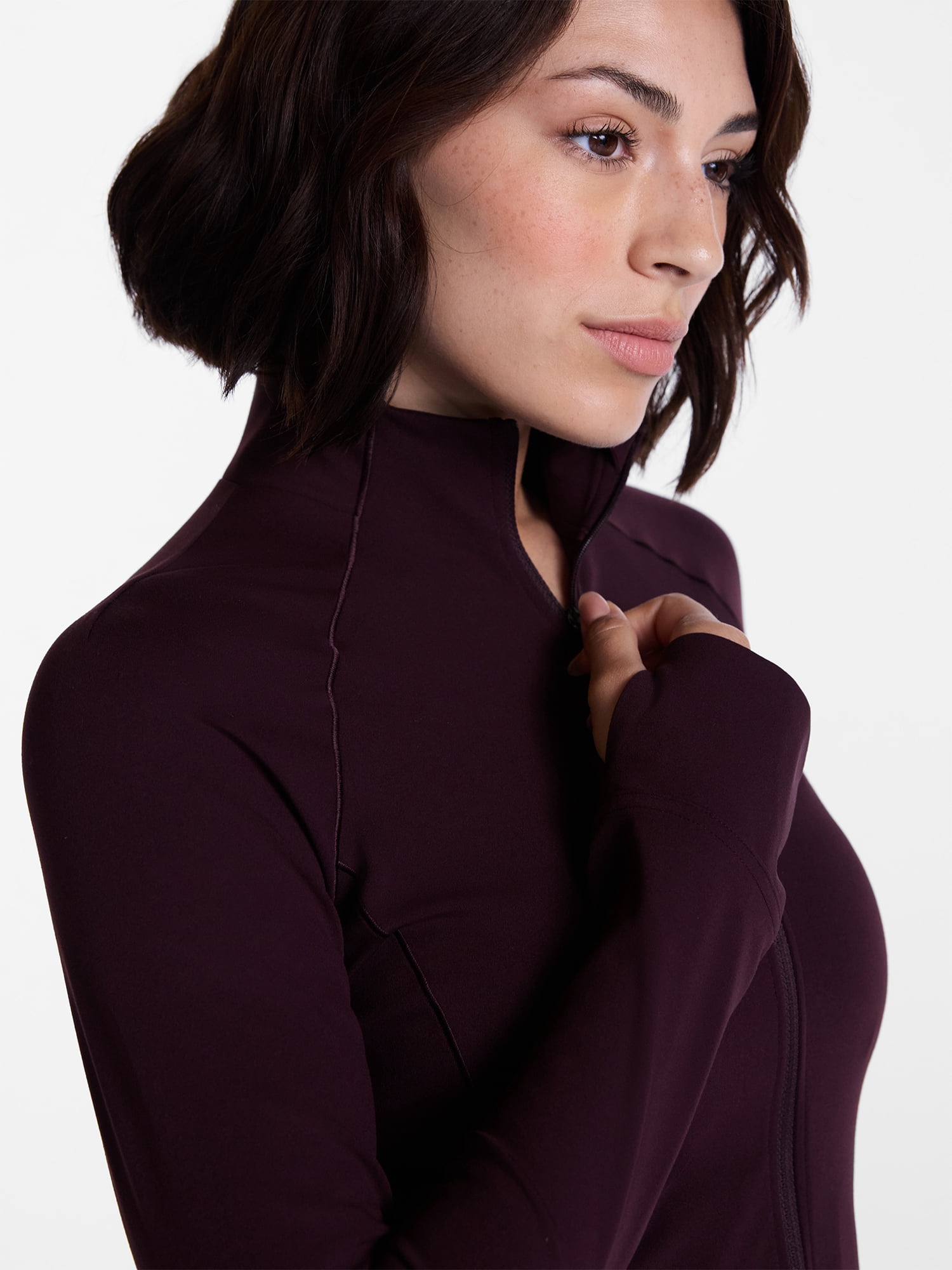 Avia Women's SoftSculpt Crop Jacket,Size XS-4X