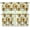 Rustic Sunflower, variant on Tropical Palm 3-Piece Kitchen Curtain Set, Rod Pocket Kitchen Curtain Valance and Tiers Set, Washable Drape Window Treatment Set (54"x18"+27.5"x36"x2)