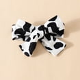 thumbnail image 6 of WIBACKER Newborn Baby Girl Summer Outfits Cow Printed Short Sleeve Romper Floral Shorts Clothes with Headband, 6 of 12
