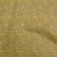 thumbnail image 1 of oneOone Tissu Polyester Spandex Jaune Feuilles Matériel de Robe Tissu Imprimé Tissu au Mètre 56 Pouces de Large-Ad, 1 of 5