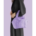 thumbnail image 6 of Insulated Lunch Box for Women, 12L Puffy Reusable Lunch Bag for Work, Office & Picnic, Leak-Proof Tote with Shoulder Strap,Purple, 6 of 6