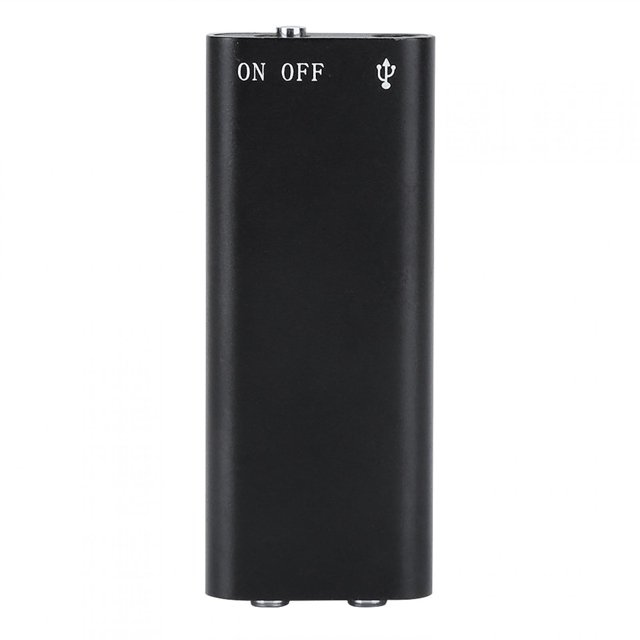Mini grabadora de audio digital Ticfox 8 GB con función de grabación y reproductor MP3