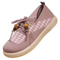 thumbnail image 6 of Willtoo Womens Casual Sneakers Lace Up Slip On Comfortable Walking Shoes Breathable Lightweight Flat Shoes Daily Wear, 6 of 6