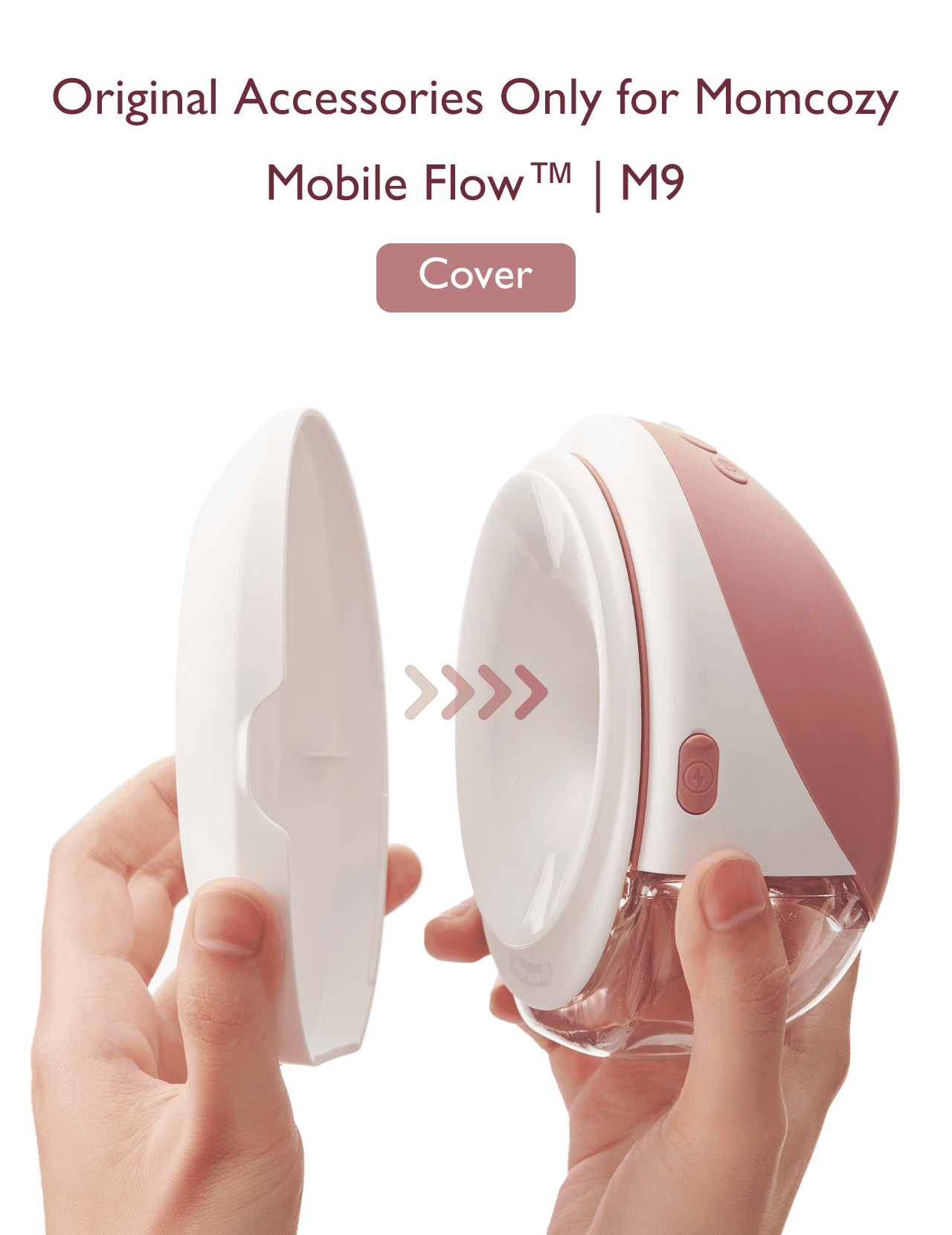 Momcozy Mobile Flow Breast Pump Dust Cover, Original Momcozy M9 Mobile Flow Breast Pump Replacement Accessories, 1PC