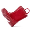 thumbnail image 4 of BOCCA Kids Red Glitter Waterproof Rain Boot For Girls Size 13, 4 of 6