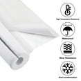 thumbnail image 4 of Uxcell 2Pcs 1.3Ft 2-3/5"(65mm) ID 3-3/4"(95mm) OD Insulation Foam Tube, Silver White, 4 of 7