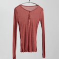 thumbnail image 1 of Women Cotton Ribbed Square Neck Crop Top With Long Sleeve, 1 of 6