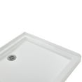 thumbnail image 4 of Streamline NT-121-36WH-AL 36 in. x 36 in. Alcove Acrylic Shower Base in Glossy White with Center Drain, ABS Drain Included, 4 of 17