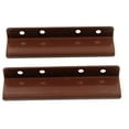 thumbnail image 3 of 2 PCS Bed Frame Post Double Hook Slot Bracket Hanging Piece Bed Hook Plates with Screws (5.9inch Length), 3 of 6
