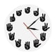 thumbnail image 1 of Reloj de pared circular con gestos en lengua de signos Reloj de pared decorativo Reloj de pared mudo Reloj de pared circular Reloj de pared, 1 of 7