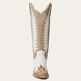 thumbnail image 3 of Women's Stetson Beth Suede Boots Handcrafted Cream, 3 of 7