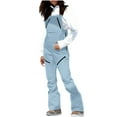 thumbnail image 7 of Kukoosong Skiing Bibs for Women, Women's Snow Ski Overalls Windproof Insulated Romper Snowpants, Softshell Snowboard Bib Overalls, 7 of 7
