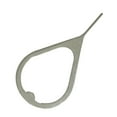 thumbnail image 2 of Maytalsory Stainless Steel Sim Card Pin Ring Tray Ejector Replacement Silver 3 Pieces, 2 of 9