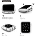 thumbnail image 3 of KOMI Compatible with Apple Watch Bumper Case 42mm Series 3 2 Soft Flexible TPU Thin Lightweight Protective Cover for iWatch [NO Front Screen Protector], 3 of 3