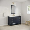 thumbnail image 6 of Water Creation Elizabeth 48" Wood Single Bathroom Vanity in Blue and Gold, 6 of 7
