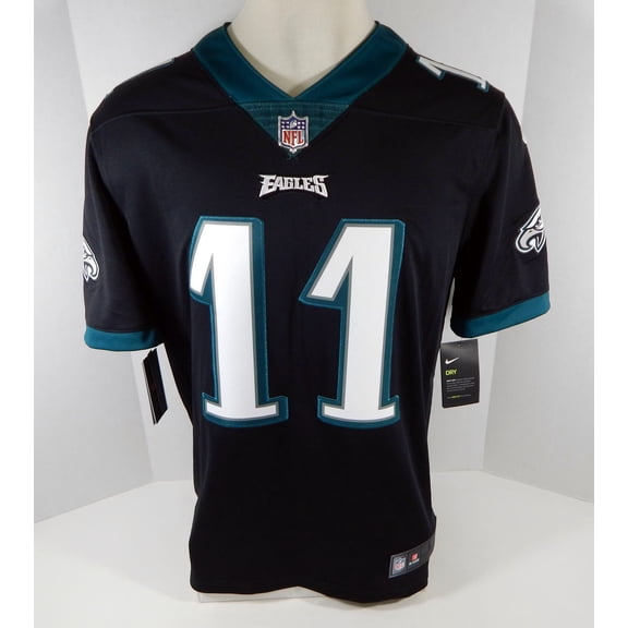 New Mens Philadelphia Eagles Carson Wentz #11 Black Limited Jersey L Nike NWT