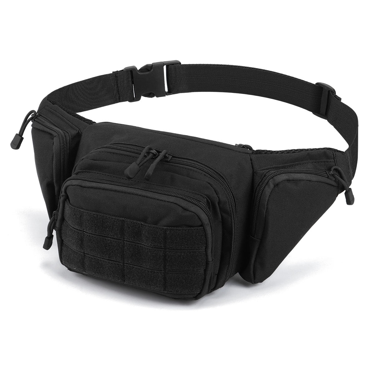 Spencer Men's Fanny Pack Nylon Bumbag Waist Bag Multi-pockets Hip