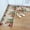Red, Gold, variant on Kitchen Rug Mat Fall Farm Pumpkins, Set of 2, Anti-Fatigue Non-Skid Washable Kitchen Runner Rugs, Grey Vintage Wood Soft Comfort Rug for Kitchen, Floor Home, Front of Sink, Laundry