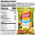 thumbnail image 2 of Lay's Dill Pickle Flavored Potato Chips, Party Size, 12.5 oz Bag, 2 of 7