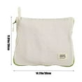 thumbnail image 7 of Oggfader 3 Sizes Travel Packing Cubes, White Eco-Friendly Cloth Organizer Bags for Luggage, Underwear & Cosmetics - Space Saving, Breathable, 7 of 7