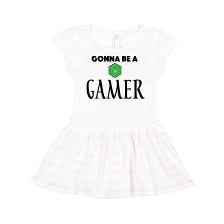 

Inktastic Gonna be a Gamer Gift Toddler Girl Dress