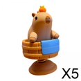 thumbnail image 1 of Estatua de ,Mini adorno para salpicadero de coche de tembloroso,dibujos animados Linda estatua estatuilla divertida juguete encantador,Decoración de animales escultura de, 1 of 8