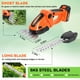 thumbnail image 5 of NEXPOW Cortasetos Inalámbrico de 24 V: Cortacésped 3 en 1, Cortacésped Arbustivo y Cortacésped Eléctrico, Baterías Dobles, Ligero y Potente (Naranja), 5 of 8