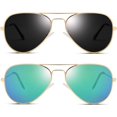 thumbnail image 3 of Pro Acme Gafas de sol polarizadas clásicas de aviador para hombres y mujeres con protección UV400, 3 of 5