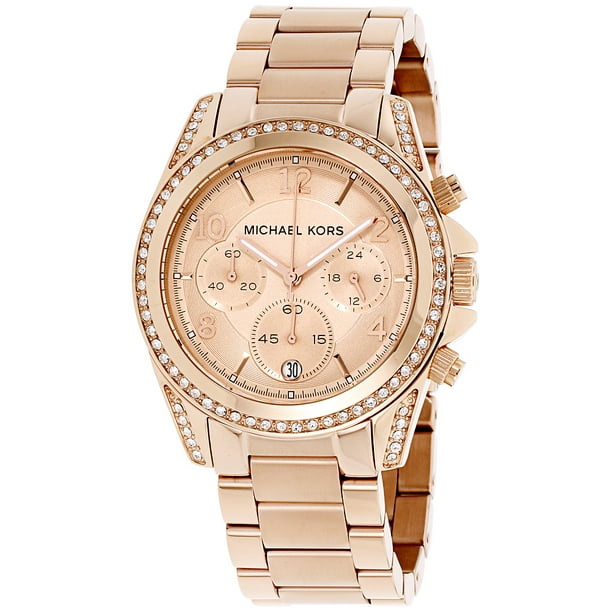 ustabil kombination sangtekster Michael Kors Women's Blair Chronograph Watch, MK5263 - Walmart.com