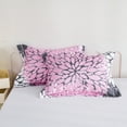 thumbnail image 6 of Koniroom 3 Pieces Pink and Grey Duvet Cover Full Size, Reversible Floral Duvet Cover Full With Cute Flowers for Women Teen Girls, 6 of 10