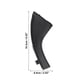 thumbnail image 3 of Panel embellecedor de limpiaparabrisas delantero izquierdo para Toyota RAV4 2006-2012 No.53867-42012, paquete de 1, 3 of 6