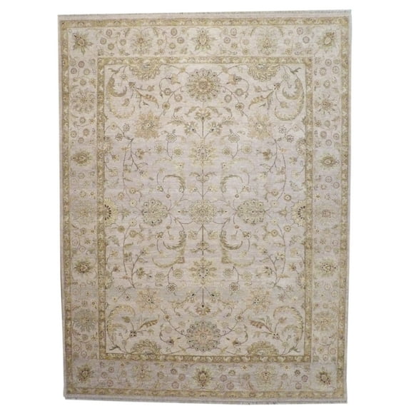 Wahi Rugs Hand Knotted Agra Ziegler 9'0" x 12'0" - w303