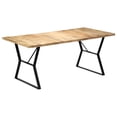 thumbnail image 1 of vidaXL Dining Table 180x90x76 cm Solid Mango Wood, 1 of 5