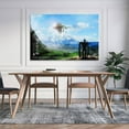 thumbnail image 5 of Castle in The Sky Anime Japanese Poster Picture Print Wall Art Poster Painting Canvas Posters Artworks Gift Room Aesthetic 16x24inch(40x60cm), 5 of 6