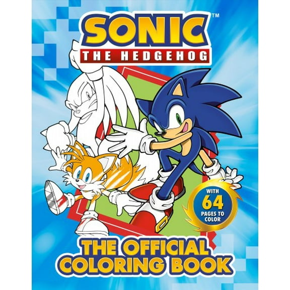 Pre-Owned Sonic the Hedgehog: The Official Coloring Book Paperback