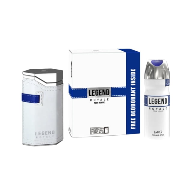 Perfume Emper Legend Royal Eau de Toilette para hombre, 100 ml