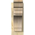 thumbnail image 2 of Ekena Millwork 6"W x 16"D x 16"H Merced Rough Sawn Traditional Outlooker, Douglas Fir, 2 of 4