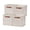 Beige-11×11×11, variant on Fabric Storage Cubes White&Black 11×11×11, Set of 4