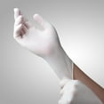 thumbnail image 2 of 1500 Pcs Tronex Synthetic Vinyl Exam Disposable Gloves, Food Safe, Powder-Free, White, Medium (Case of 1500), 2 of 5